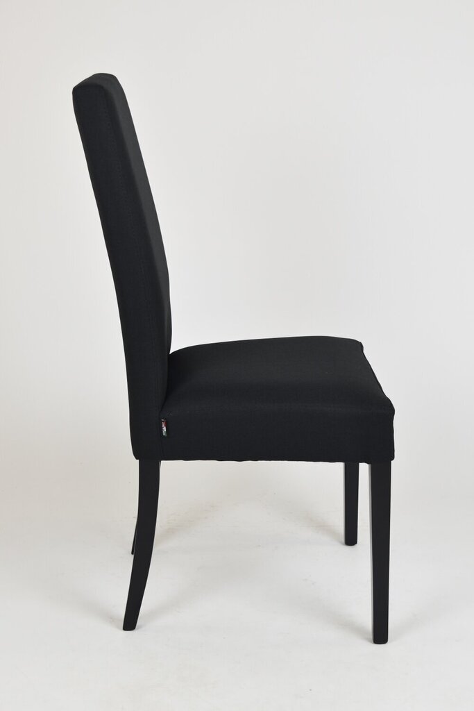 Kėdė Chiara, 2 vnt, juodos kaina ir informacija | Virtuvės ir valgomojo kėdės | pigu.lt