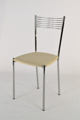 Kėdė Elegance, 4 vnt, rudos kaina ir informacija | Virtuvės ir valgomojo kėdės | pigu.lt