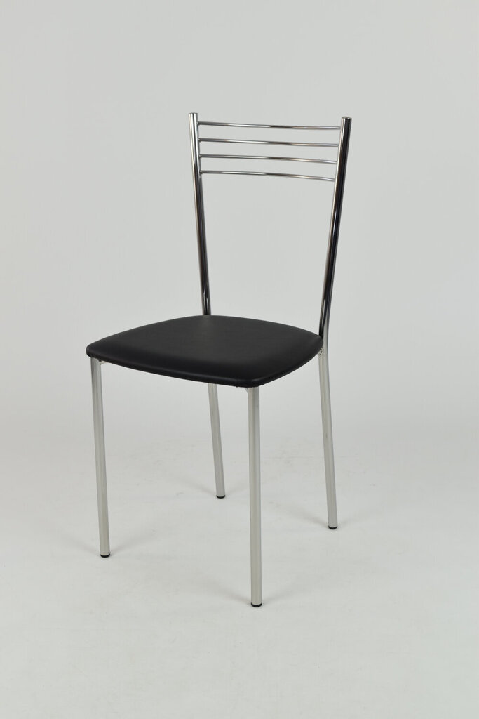 Kėdė Elena, 4 vnt, juodos kaina ir informacija | Virtuvės ir valgomojo kėdės | pigu.lt