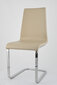 Kėdė Berlin, 4 vnt, rudos kaina ir informacija | Virtuvės ir valgomojo kėdės | pigu.lt