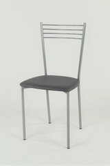 Tommychairs - Комплект из 4 стульев ELENA хромированная сталь с деревянным сиденьем цвет белый анилин цена и информация | Стулья для кухни и столовой | pigu.lt