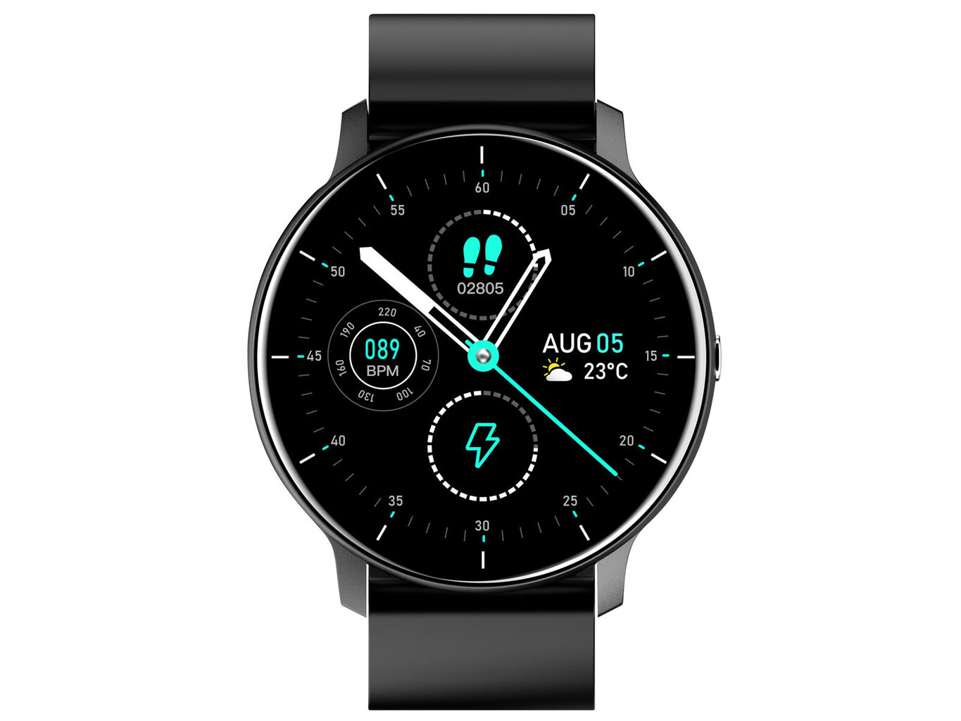 Trevi T-Fit 220 Plus Black цена и информация | Išmanieji laikrodžiai (smartwatch) | pigu.lt