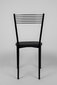 Kėdė Elegance, 4 vnt, juodos kaina ir informacija | Virtuvės ir valgomojo kėdės | pigu.lt