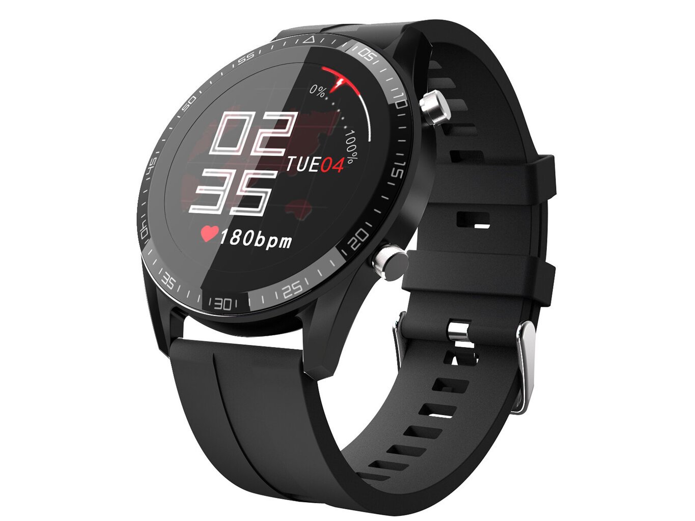 Trevi T-Fit 290 HBT Black kaina ir informacija | Išmanieji laikrodžiai (smartwatch) | pigu.lt