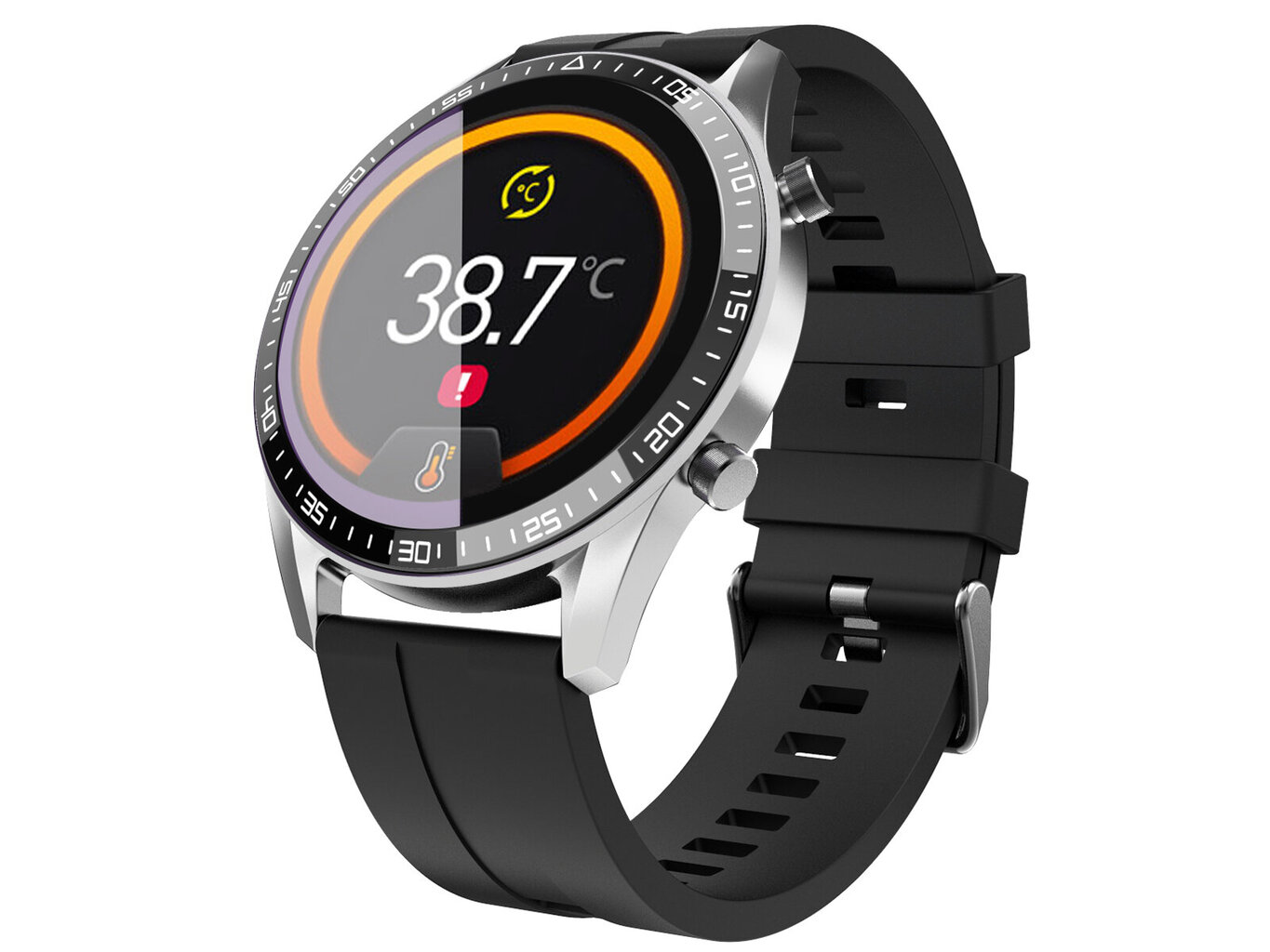 Trevi T-Fit 290 HBT Silver kaina ir informacija | Išmanieji laikrodžiai (smartwatch) | pigu.lt