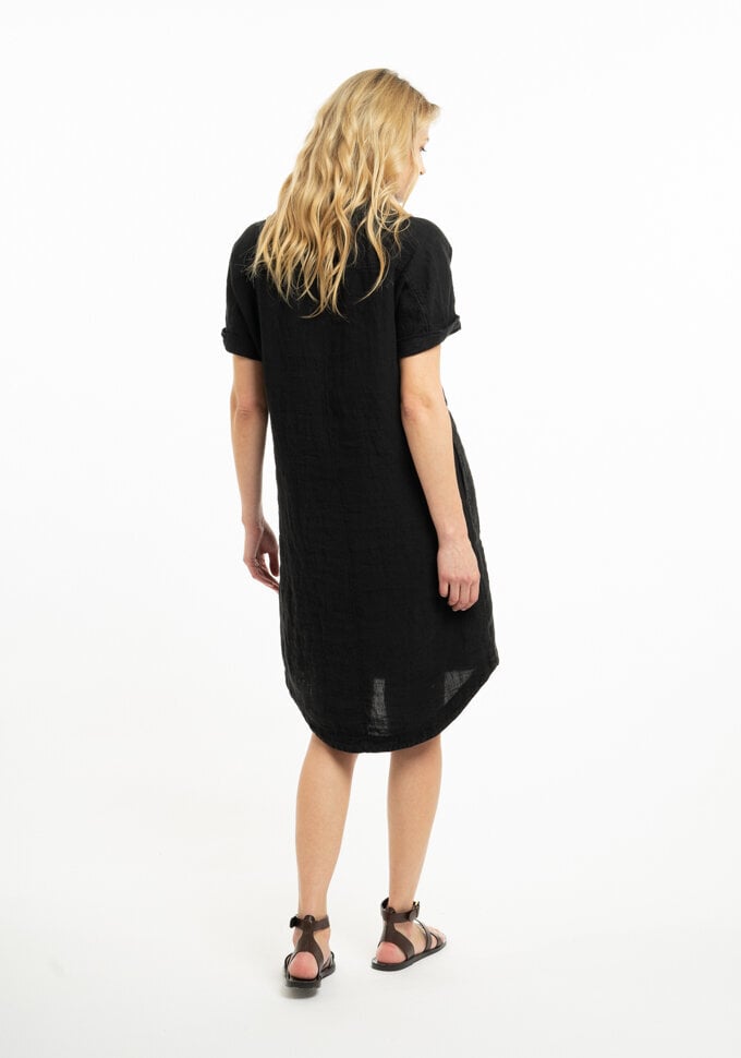 Marškinių tipo suknelė nuleistais pečiais kaina ir informacija | Suknelės | pigu.lt