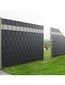 Tvoros juosta JohnGreen, 0,19 x 35 m + 20 segtukų, antracito spalvos kaina ir informacija | Tvoros ir jų priedai | pigu.lt