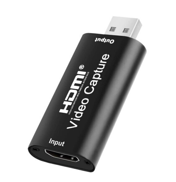 VIDEO GRABBER HDMI USB įrašymo kortelė, skirta kompiuteriui kaina ir informacija | TV imtuvai, FM, video plokštės | pigu.lt