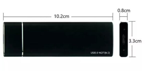 OEM Box m2 USB 3.0 NGFF SATA m.2 kaina ir informacija | Adapteriai, USB šakotuvai | pigu.lt