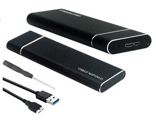 USB 3.0 NGFF m.2 SSD adapteris m2 SATA korpusas цена и информация | USB накопители | pigu.lt