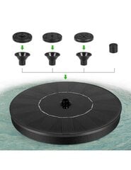 Солнечный садовый плавучий фонтан + фильтр цена и информация | Декорации для сада | pigu.lt