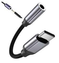 PRIETAISAS USB-C mini lizdas 3,5 mm AUX DAC Zenwire kaina ir informacija | Adapteriai, USB šakotuvai | pigu.lt