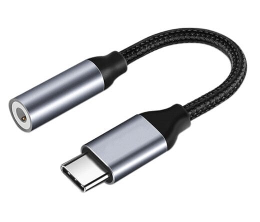 PRIETAISAS USB-C mini lizdas 3,5 mm AUX DAC Zenwire kaina ir informacija | Adapteriai, USB šakotuvai | pigu.lt
