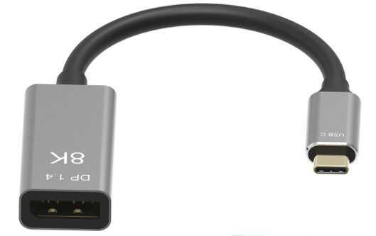 Kabelinis adapteris USB-C DisplayPort 1.4 8K 5K 4K 240Hz Zenwire цена и информация | Adapteriai, USB šakotuvai | pigu.lt