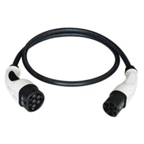 Elektromobilio įkrovimo kabelis Duosida Type 2 - Type 2, 32A, 22kW, 3-fazė, 5m цена и информация | Elektromobilių įkrovimo stotelės | pigu.lt