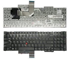 Клавиатура LENOVO: ThinkPad Edge E530, E535, E545 цена и информация | Аксессуары для компонентов | pigu.lt