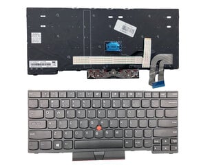 Клавиатура Lenovo ThinkPad: E480 L480 T480S цена и информация | Аксессуары для компонентов | pigu.lt