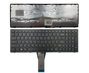 Клавиатура Lenovo: G500C, G500H, G500S с рамкой цена и информация | Клавиатуры | pigu.lt