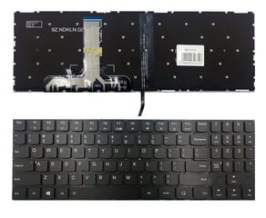 Клавиатура Lenovo: Legion Y520, Y520-15Ikb, Y720-15Ikb, R720 R720-15Ikb с белой подсветкой цена и информация | Аксессуары для компонентов | pigu.lt
