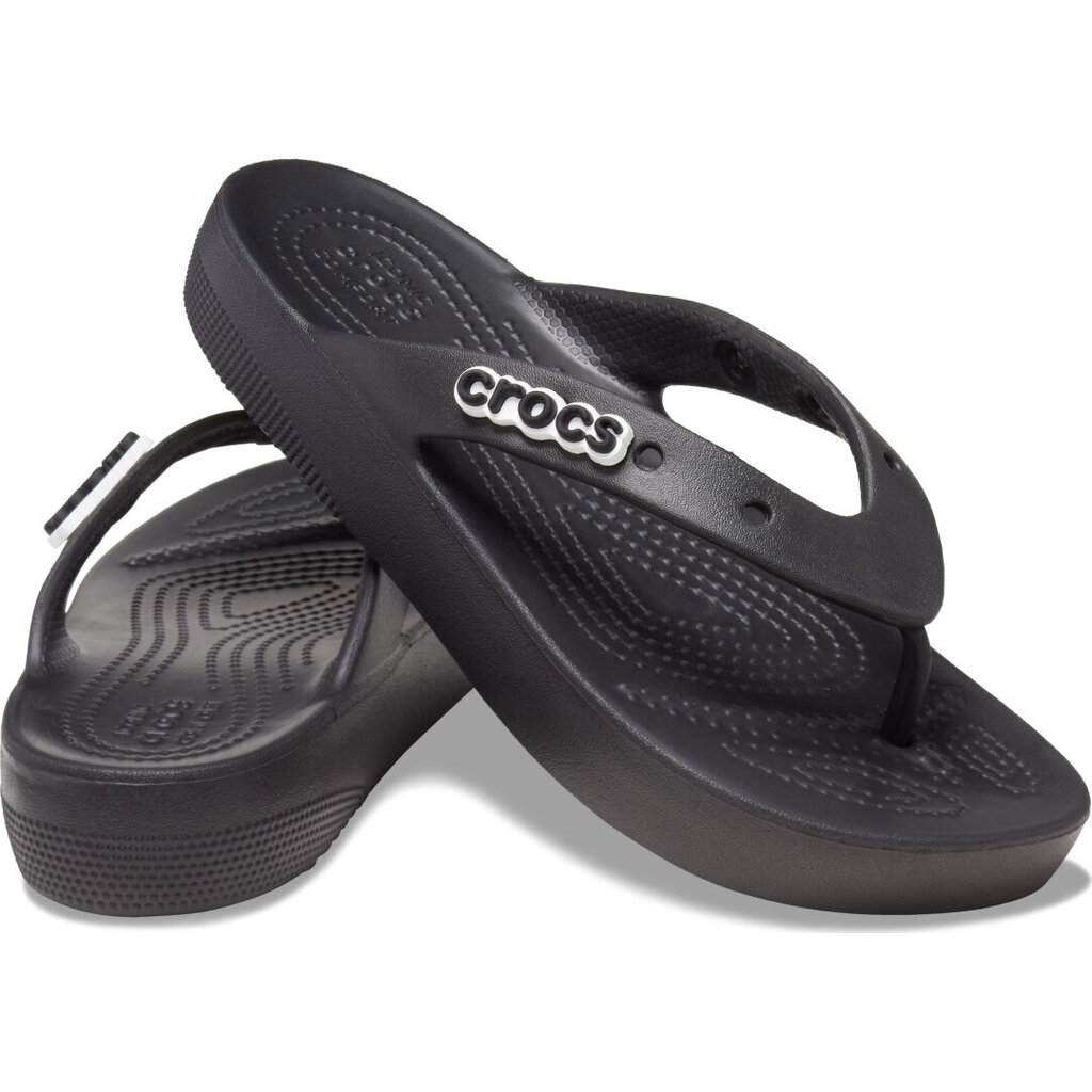 Šlepetės moterims Crocs™ Classic Platform Flip Women's 181298 цена и информация | Šlepetės moterims | pigu.lt