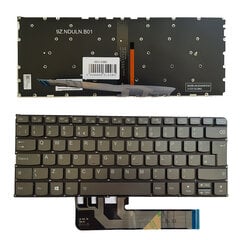 Клавиатура Lenovo Yoga 730-13IKB, 730-15IKB, UK, с подсветкой цена и информация | Аксессуары для компонентов | pigu.lt