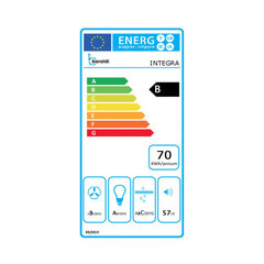 Baraldi Integra Inside цена и информация | Вытяжки на кухню | pigu.lt