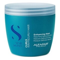 Маска для волос Alfaparf Milano Semi Di Lino Curls, 500 мл цена и информация | Средства для укрепления волос | pigu.lt