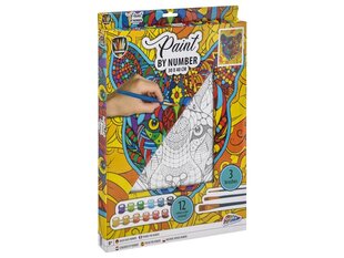 Раскраска по номерам «Тигр», 30x40 см, 12 красок цена и информация | Живопись по номерам | pigu.lt