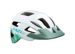 Детский велосипедный шлем Lazer Gekko White Tropical, 50-56 см цена и информация | Шлемы | pigu.lt