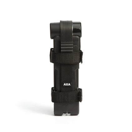 Pakabinama spyna AXA Newton FL90K, 90 cm, juoda kaina ir informacija | Užraktai dviračiams | pigu.lt