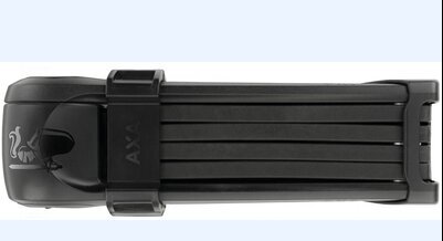 Dviračio užraktas AXA Fold, juodas kaina ir informacija | Užraktai dviračiams | pigu.lt