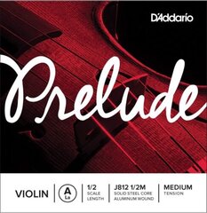 Styga smuikui A D'Addario Preliude J812 1/2M kaina ir informacija | Priedai muzikos instrumentams | pigu.lt