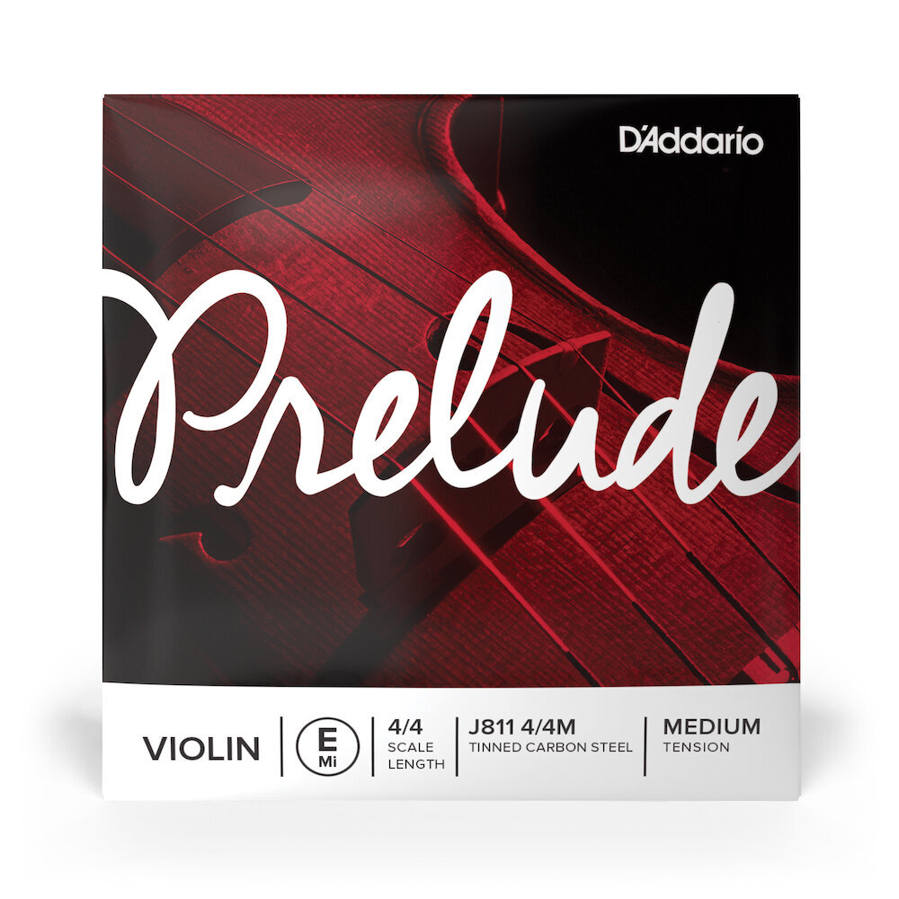 Styga smuikui E D'Addario Prelude J811 4/4M kaina ir informacija | Priedai muzikos instrumentams | pigu.lt