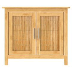 EISL Vonios praustuvo spintelė, 67x28x60cm, bambukas цена и информация | Шкафчики для ванной | pigu.lt