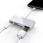 Lightning kortelių skaitytuvas micro SD USB iPhone kaina ir informacija | Adapteriai, USB šakotuvai | pigu.lt