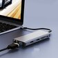 Adapteris HUB 12in1 USB-C 2x HDMI VGA USB lizdas SD LAN kaina ir informacija | Adapteriai, USB šakotuvai | pigu.lt