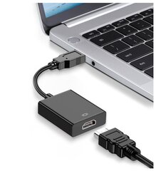 Adapterio keitiklis USB 3.0 Į HDMI vaizdo plokštę цена и информация | Адаптеры, USB-разветвители | pigu.lt