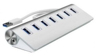 7 in 1 šakotuvas 7x USB 3.0 prievadų SPlitter Zenwire kaina ir informacija | Zenwire Kompiuterinė technika | pigu.lt