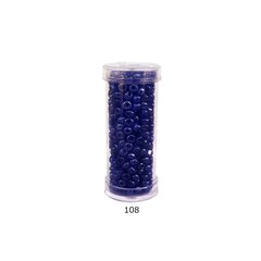Stikliniai apvalūs karoliukai (biseris) Nr. 6/0 RainBow® plastikinėje tūbelėje 25 g, spalva 108 kaina ir informacija | Papuošalų gamybai, vėrimui | pigu.lt