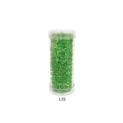 Stikliniai apvalūs karoliukai (biseris) Nr. 6/0 RainBow® plastikinėje tūbelėje 25 g, spalva 135 kaina ir informacija | Papuošalų gamybai, vėrimui | pigu.lt