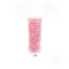 Stikliniai apvalūs karoliukai (biseris) Nr. 6/0 RainBow® plastikinėje tūbelėje 25 g, spalva 138 kaina ir informacija | Papuošalų gamybai, vėrimui | pigu.lt