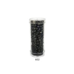 Stikliniai apvalūs karoliukai (biseris) Nr. 6/0 RainBow® plastikinėje tūbelėje 25 g, spalva 602 kaina ir informacija | Papuošalų gamybai, vėrimui | pigu.lt