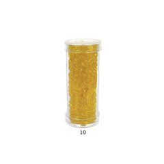 Stikliniai apvalūs karoliukai (biseris) Nr. 6/0 RainBow® plastikinėje tūbelėje 25 g, spalva 10 kaina ir informacija | Papuošalų gamybai, vėrimui | pigu.lt