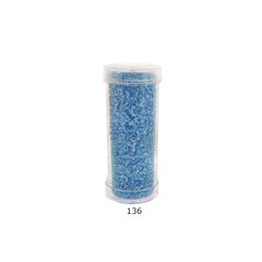 Stikliniai apvalūs karoliukai (biseris) Nr. 12/0 RainBow® plastikinėje tūbelėje 25 g, spalva 136 kaina ir informacija | Papuošalų gamybai, vėrimui | pigu.lt