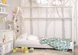Vaikiška lova Kocot Kids Bella, 80x160 cm, balta kaina ir informacija | Vaikiškos lovos | pigu.lt