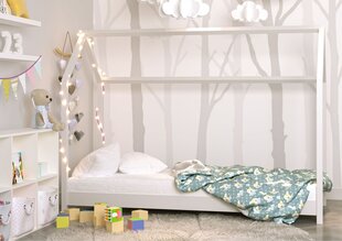 Vaikiška lova Kocot Kids Bella, 80x180 cm, balta kaina ir informacija | Vaikiškos lovos | pigu.lt
