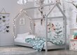 Vaikiška lova Kocot Kids Bella, 80x160 cm, pilka kaina ir informacija | Vaikiškos lovos | pigu.lt