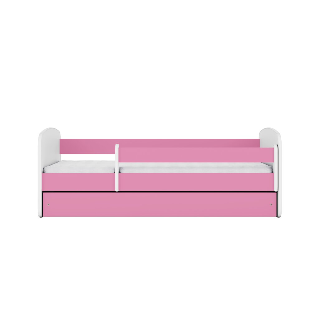 Vaikiška lova Kocot Kids Babydreams, 80x160 cm, rožinė цена и информация | Vaikiškos lovos | pigu.lt