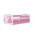 Детская кровать Kocot Kids Babydreams, 80x180 см, розовая