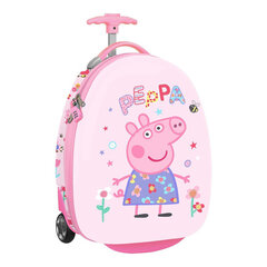 Чемодан Peppa Pig Having Fun (28 x 43 x 23 cм) цена и информация | Чемоданы, дорожные сумки  | pigu.lt